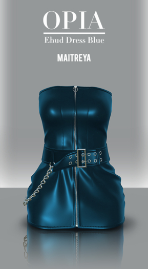 OPIA Ehud Dress Blue