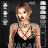 Wasabi // Marnie Mesh Hair - B&W
