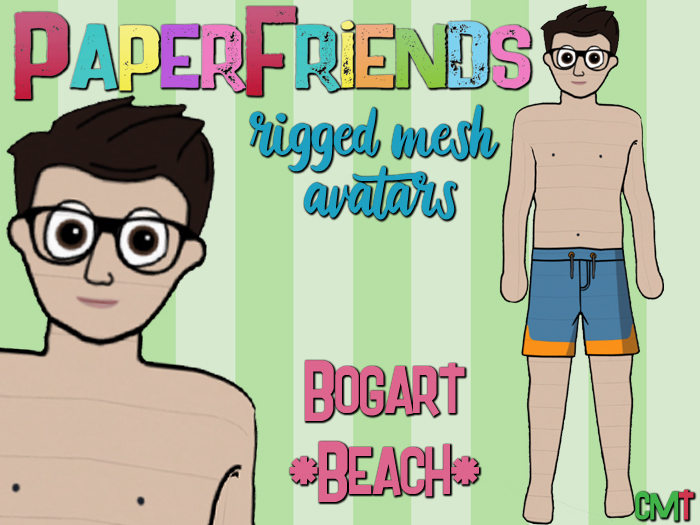 Bogart *Beach* PaperFriends Avatar