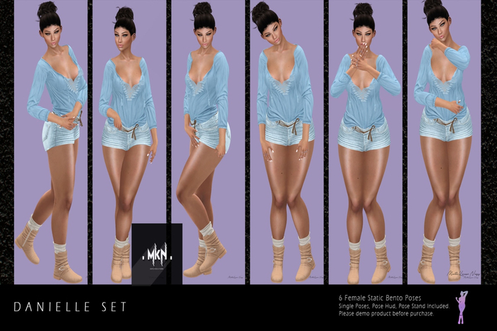 . MKN . Danielle Set Poses (Add/Touch)