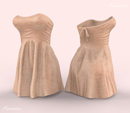 Tan Cotton Dress