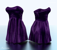 Violet Cotton Dress