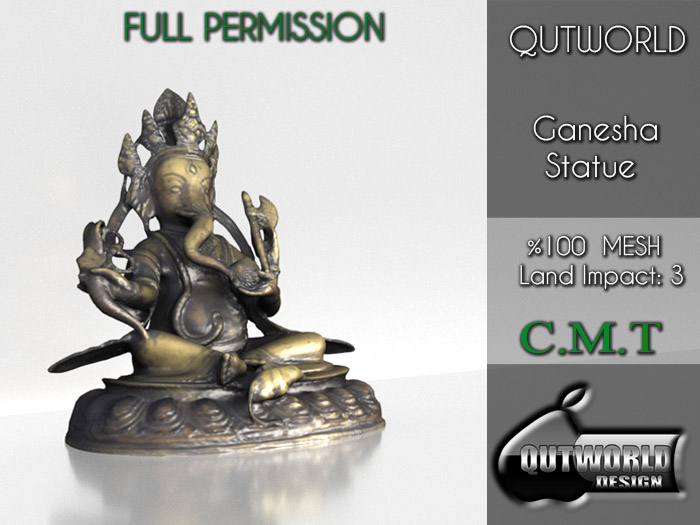 .::QUTWORLD Ganesha Statue::.FP 