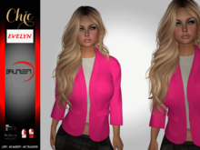 Brunsen Culture! Evelyn Fancy Blazer Pink