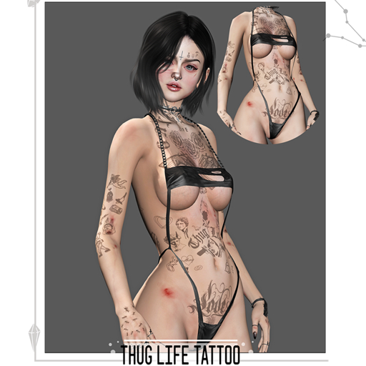 NUMB - Thug Life tattoo