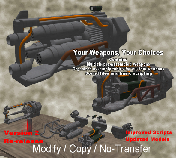 <NE> Gatling Laser V2 Kit
