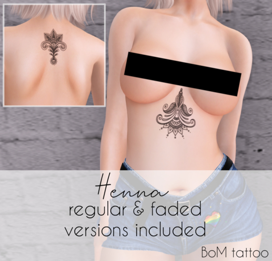 Pretty Vacant - Henna tattoo