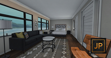 FD & COMMONER: SPERO LIVING ROOM SET #3-17 W/RARE SOFA