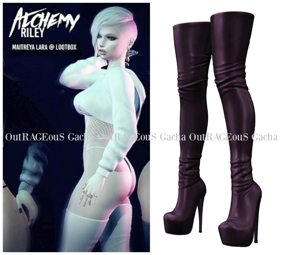 Foxes - Riley - Lara - Boots- Plum