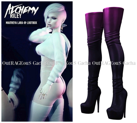 Foxes - Riley - Lara - Boots  - Ombre 2