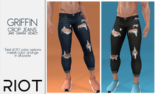RIOT / Griffin Crop Jeans - Fatpack | Jake/ Gianni / Legacy