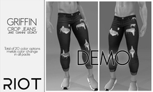 RIOT / Griffin Crop Jeans - Demo | Jake/ Gianni / Legacy