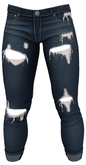 RIOT / Griffin Crop Jeans - Blue22 | Jake/ Gianni / Legacy