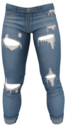 RIOT / Griffin Crop Jeans - Blue56 | Jake/ Gianni / Legacy