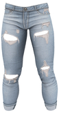 RIOT / Griffin Crop Jeans - Blue72 | Jake/ Gianni / Legacy