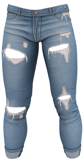 RIOT / Griffin Crop Jeans - Blue58 | Jake/ Gianni / Legacy