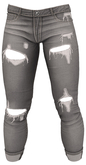 RIOT / Griffin Crop Jeans - Grey | Jake/ Gianni / Legacy