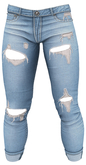 RIOT / Griffin Crop Jeans - Robin's Egg | Jake/ Gianni / Legacy