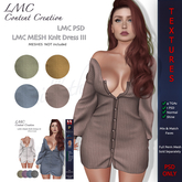 LMC PSD - Knit Dress III - PSD & Textures ONLY !!!