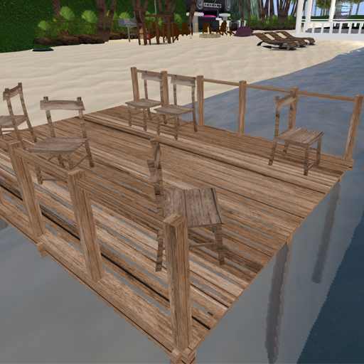 wharf+chair/ box