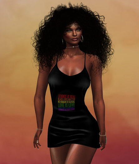 Second Life Marketplace BLM Dress 4 MAITREYA