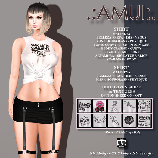 .:AMUI:. "Elvira" Outfit - ADD ME