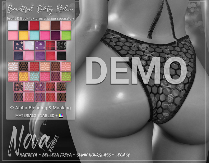 ...:::Beautiful Dirty Rich:::... Nova -Panties- DEMO