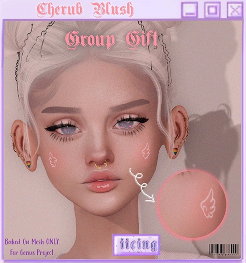 cherub blush * Group Gift*  // . i i c i n g .