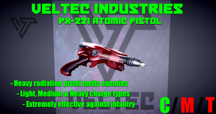 [VelTec] PX-221 Atomic Pistol