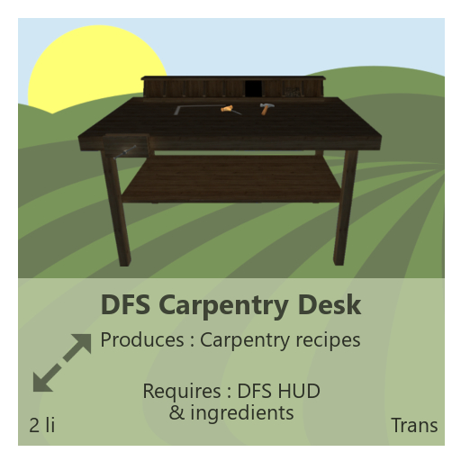 DFS Carpentry Desk