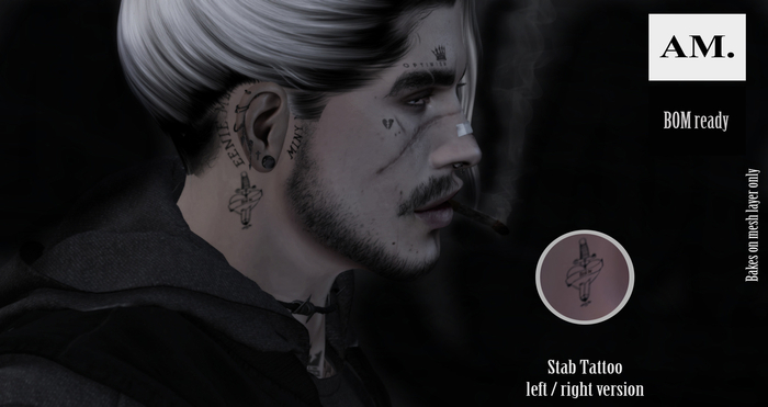AM. - Stab tattoo
