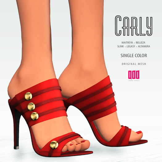 20164 [ADD] Carly Shoes - Red