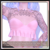 [HC] Henie Pink Top for Slink (inc. Petite), Belleza, Maitreya, eBody, Signature, Legacy & Tonic