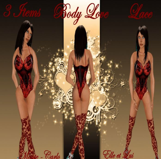 Body Love Red Lace