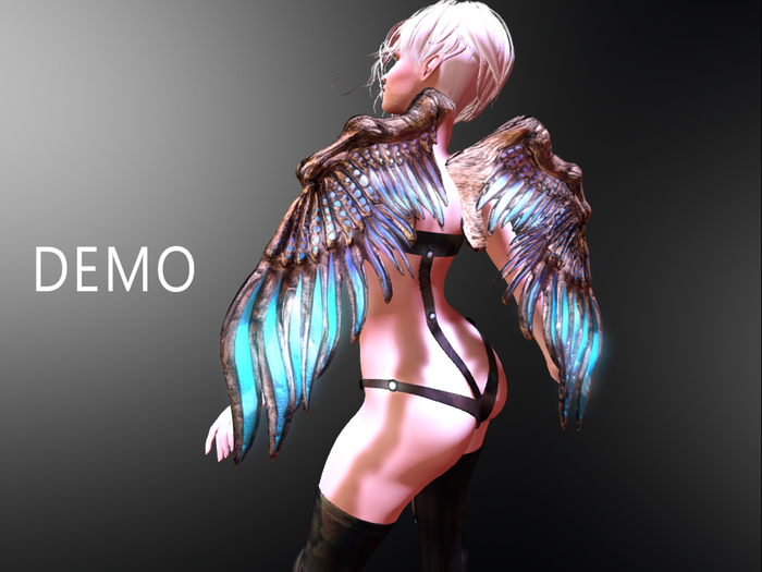 .:S.C:. Cyber Diva - Metallic Angel Wings DEMO