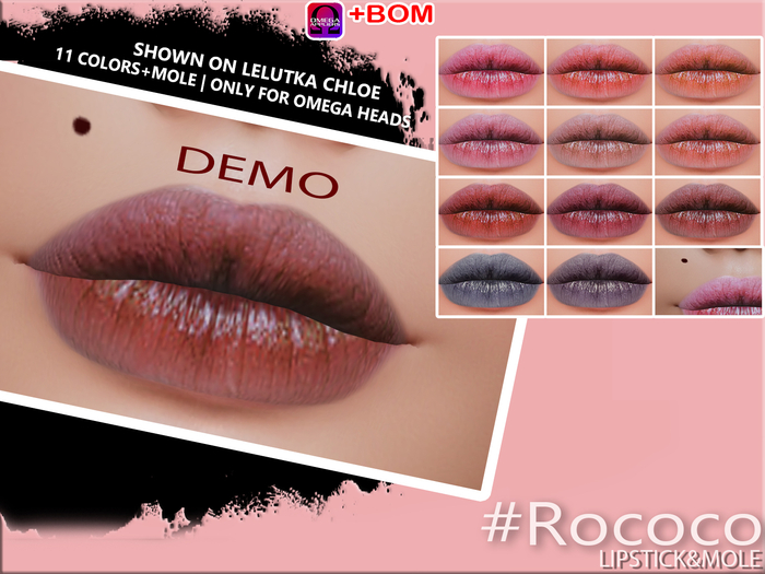 Sintiklia - Lipstick Rococo(Omega&BOM) - DEMO