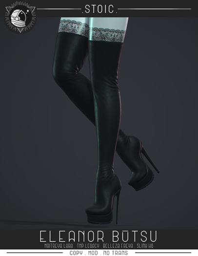 .STOIC. ELEANOR BUTSU BLACK