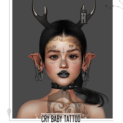 CryBaby tattoo - NUMB