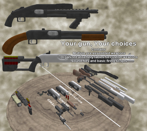 <NE> Pump Shotgun Kit