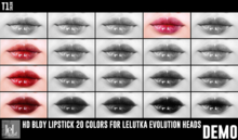 TOP1SALON - HD BLDY LIPSTICK (Lelutka Evolution) DEMO