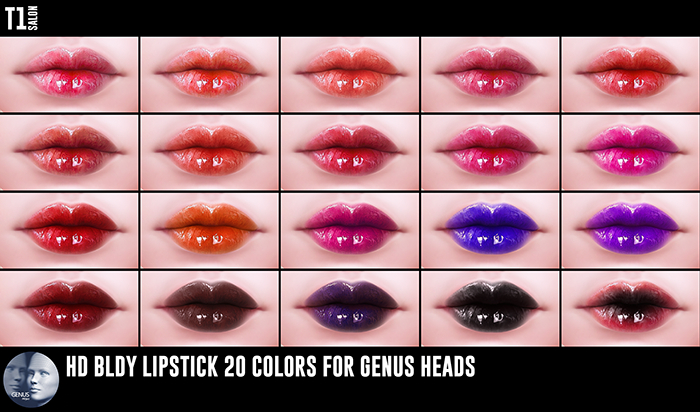 TOP1SALON - HD BLDY LIPSTICK (Genus)