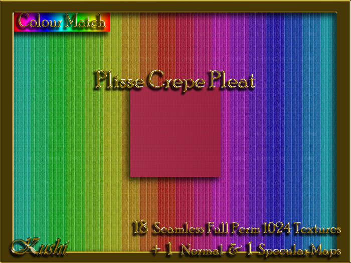 !Kushi! PlisseCrepePleat Textures -WearToUnpack