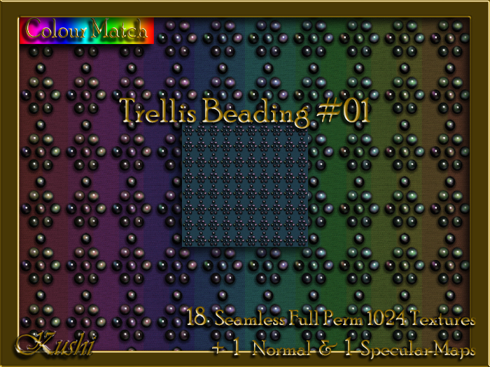 Trellis Beading #01 Textures
