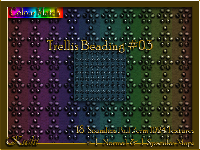 !Kushi! TrellisBeading03 Textures -WearToUnpack