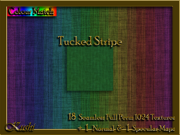 !Kushi! TuckedStripe Textures -WearToUnpack