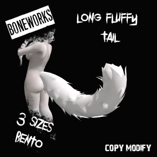 !Boneworks! > Long Fluffy Tail (boxed)