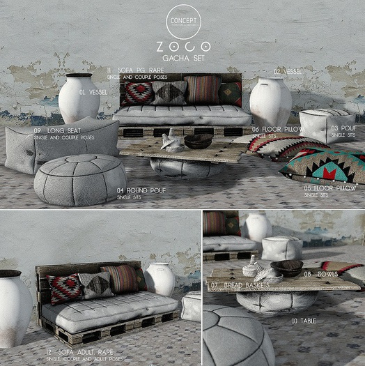 Concept} *12. Zoco. Boho Soga Adult. RARE