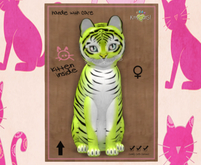 KittyCatS Box - F Tiger! Chartreuse Exotic Journey 9T