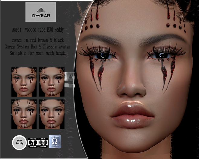 Awear -voodoo face BOM Reddy