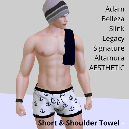 !OS! Short & Shoulder Towel -